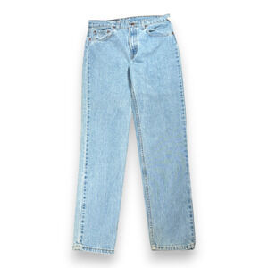 Vintage Levis Jeans Mens 32x32 Blue 512 Light Wash Denim Deadsock 34x32 USA 90s